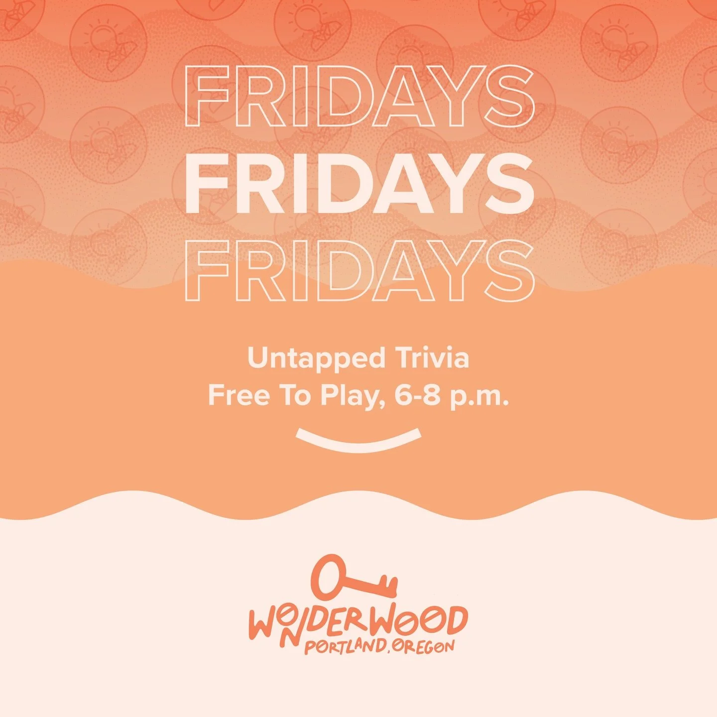 🧠 @untappedtrivia Friday trivia night! Free to play, no apps are required, and prizes! Gather your team to play bar trivia Fridays at Wonderwood Springs in St. John&rsquo;s. Use the link in our bio to learn more.

🤗 Friday Trivia Schedule
Trivia Ev