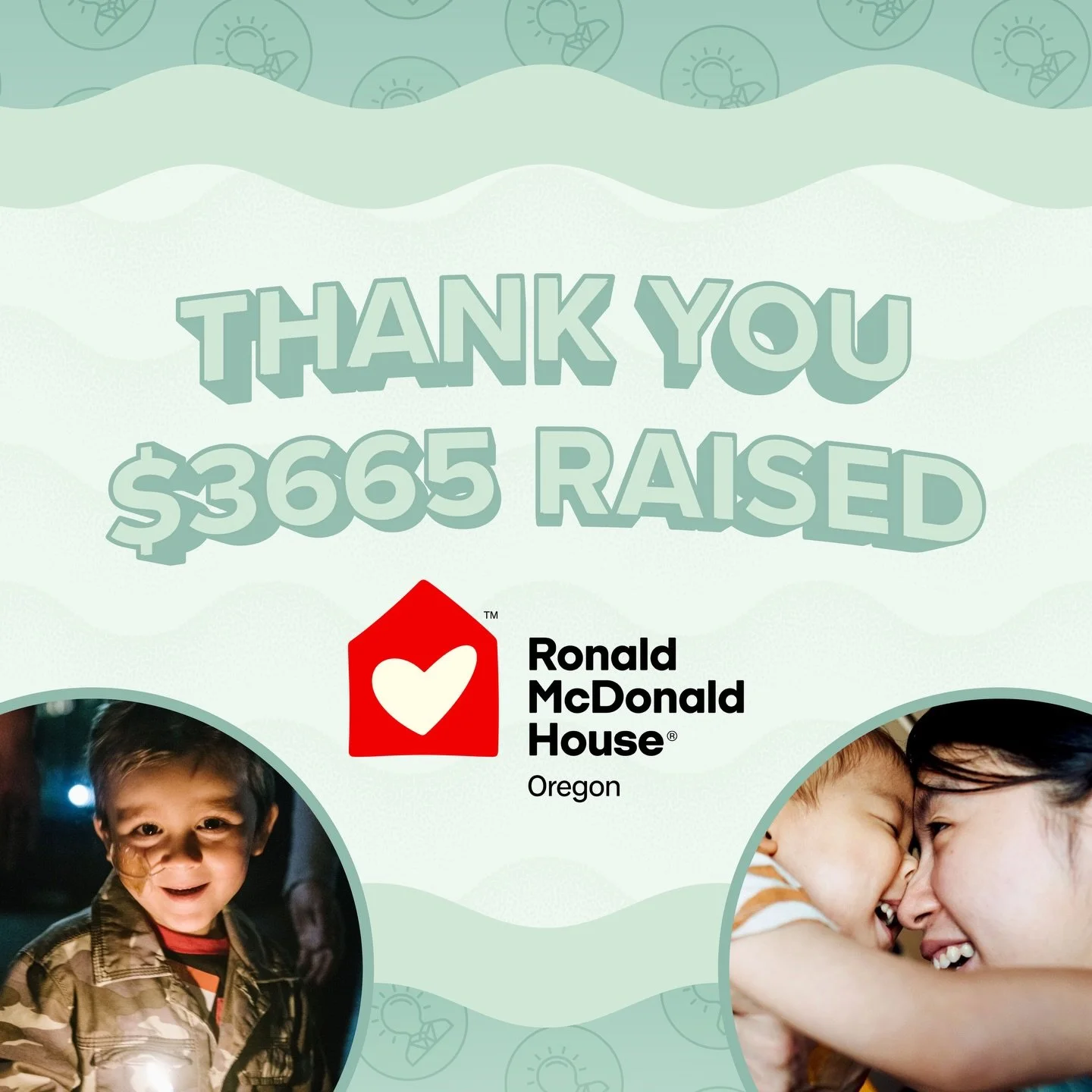 Together, we raised $3,665.00 for @ronaldmcdonaldhouseoregon across all of our @untappedtrivia nights this past week! Your donations will help provide essential services that remove barriers, strengthen families, and promote healing for children who 