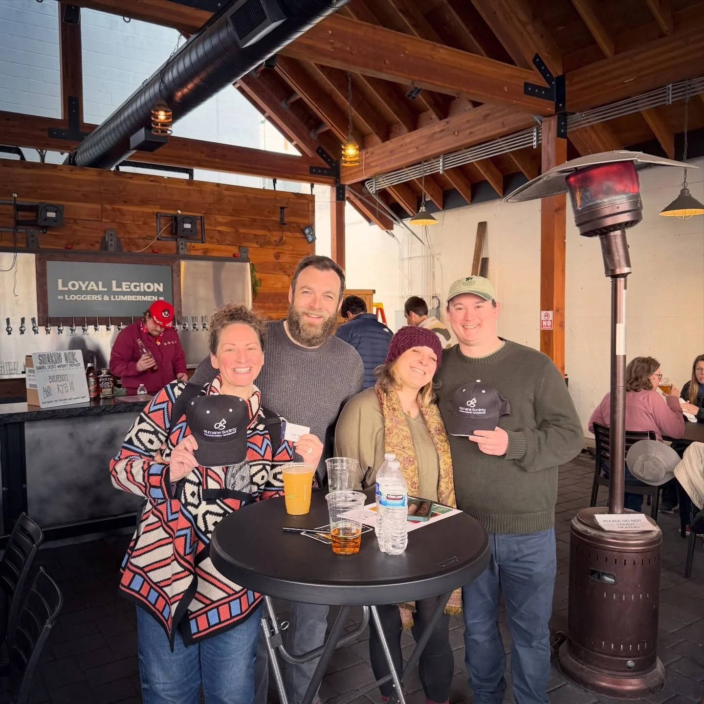 We had an amazing time hosting a pop-up fundraiser for @humaneswwa at the new @loyallegionwashington (Grand Opening this April). Thank you to everyone who joined us and congrats to all the trivia winners! Can&rsquo;t wait until the next pop-up this S
