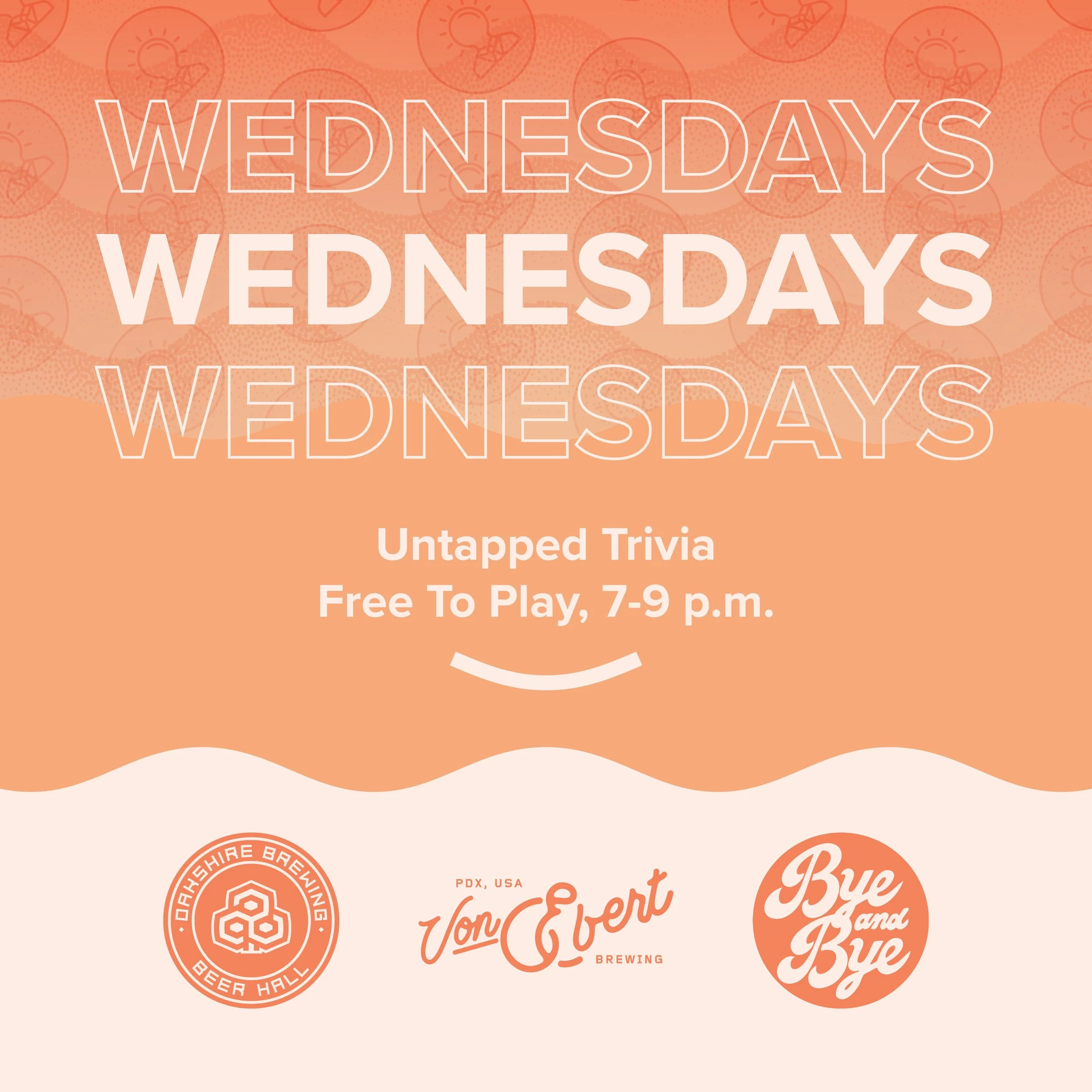 🧠 @untappedtrivia Wednesday! Free team trivia, no apps required, and prizes! Gather your friends to play bar trivia Wednesdays at these fantastic Portland bars. Use the link in our bio to learn more.

🤗 Wednesday Trivia Schedule, 7-9 p.m.
Trivia Ev