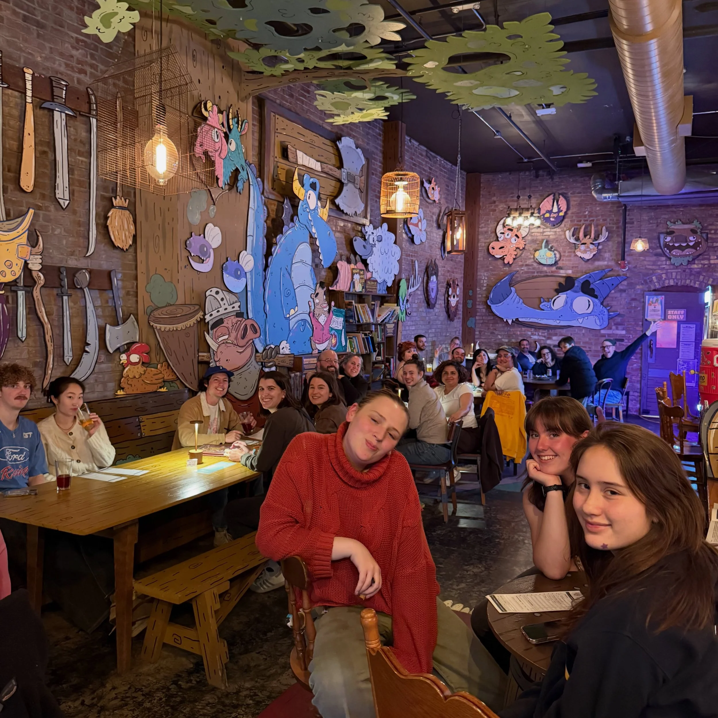Free Bar Trivia Fridays 6-8 p.m. at Wonderwood Springs, Portland&rsquo;s fantasy-themed, immersive, cartoon tavern and cafe designed by local artist Mike Bennett.

Eat, drink, and win prizes at @untappedtrivia &mdash;&nbsp;@wonderwoodsprings is locat