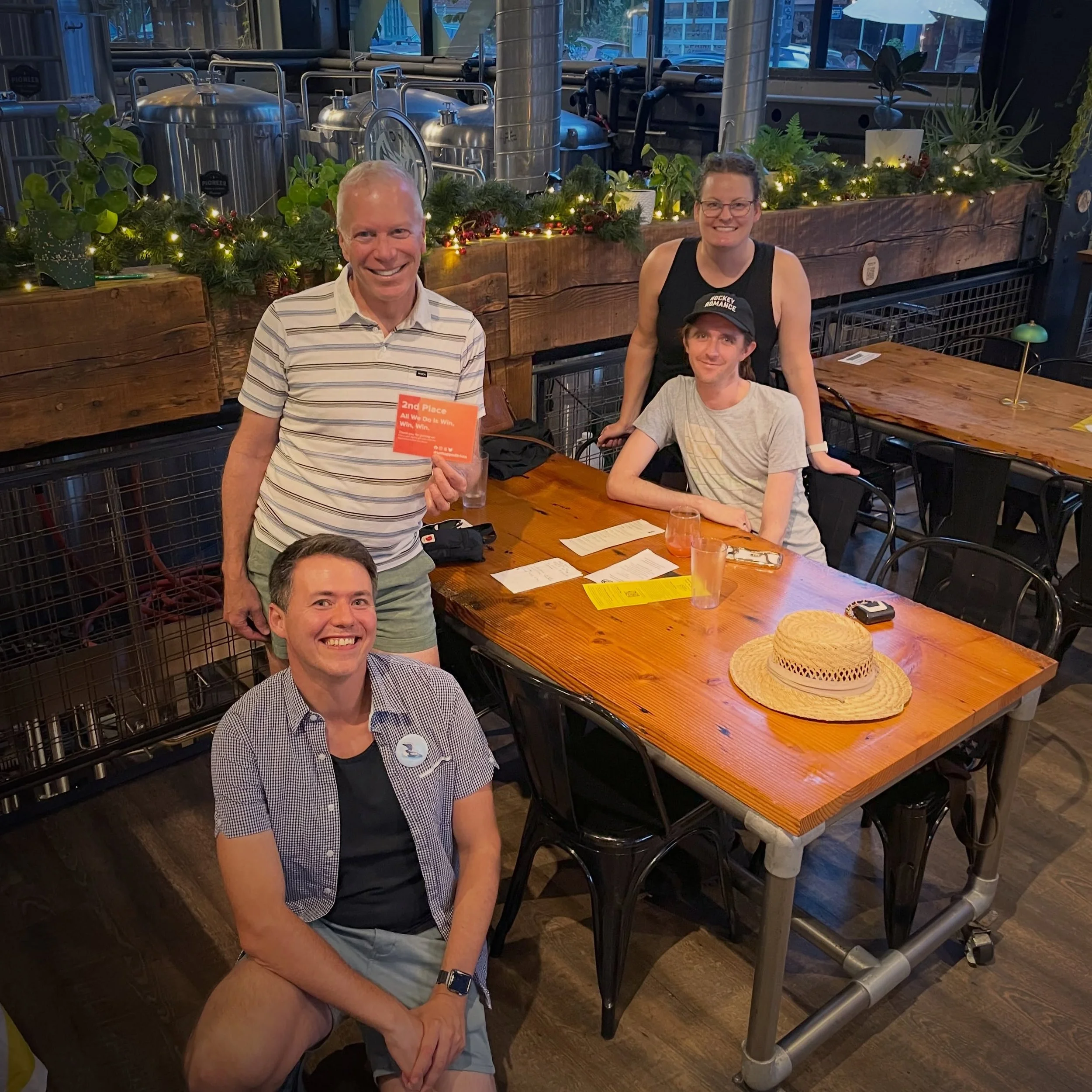 @untappedtrivia Tuesdays at Grand Fir 7-9 p.m. Eat, drink, and win prizes! Free bar trivia every Tuesday.

@grandfirbrewing&nbsp;is located at 1403 SE Stark Street, Portland, OR 97214