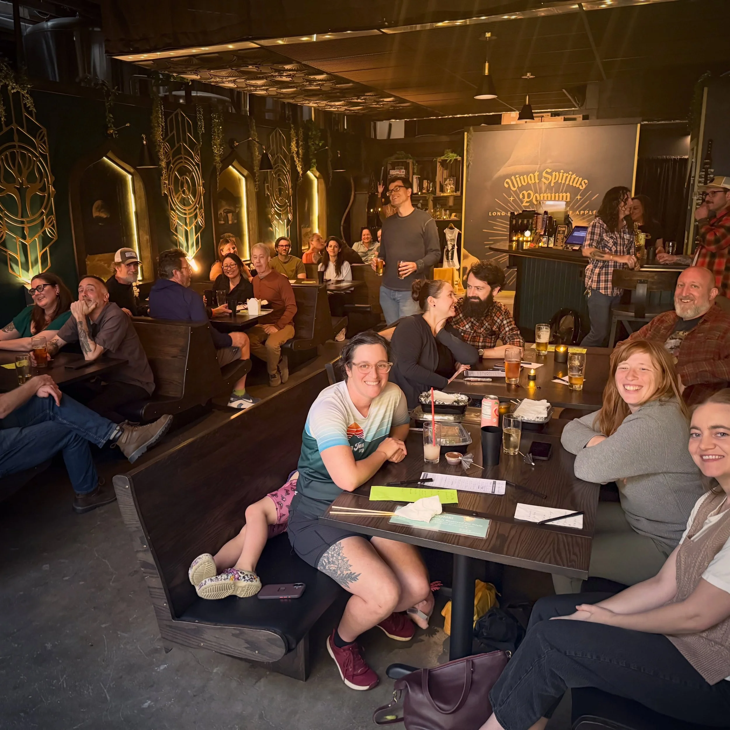 Free Bar Trivia 2nd and 4th Thursdays at Alchemy Cider 6-8 p.m. Eat, drink, and win prizes @untappedtrivia&nbsp;every 2nd and 4th Thursdays at Alchemy Cider Co. 

@alchemycider is located at 818 SE Ankeny St, Portland, OR 97214. Delicious eats by @br