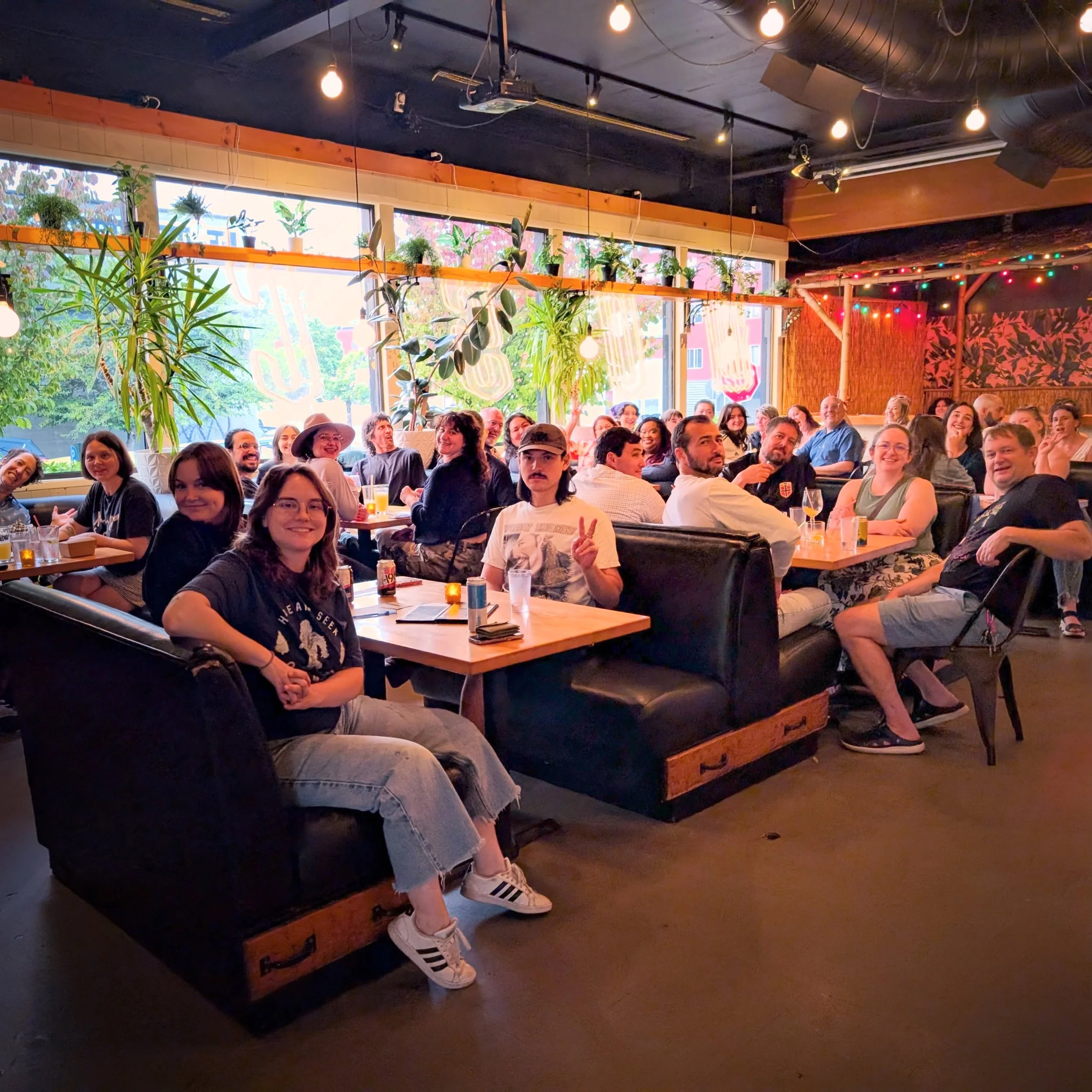 @untappedtrivia at White Owl Social Club is free to play every Tuesday from 7-9 p.m.

@whiteowlsocialclub Portland&rsquo;s premier Patio bar is located at 1305 SE 8th Ave, Portland, OR 97214.

🏆 Untapped Trivia voted &ldquo;best trivia night&rdquo; 