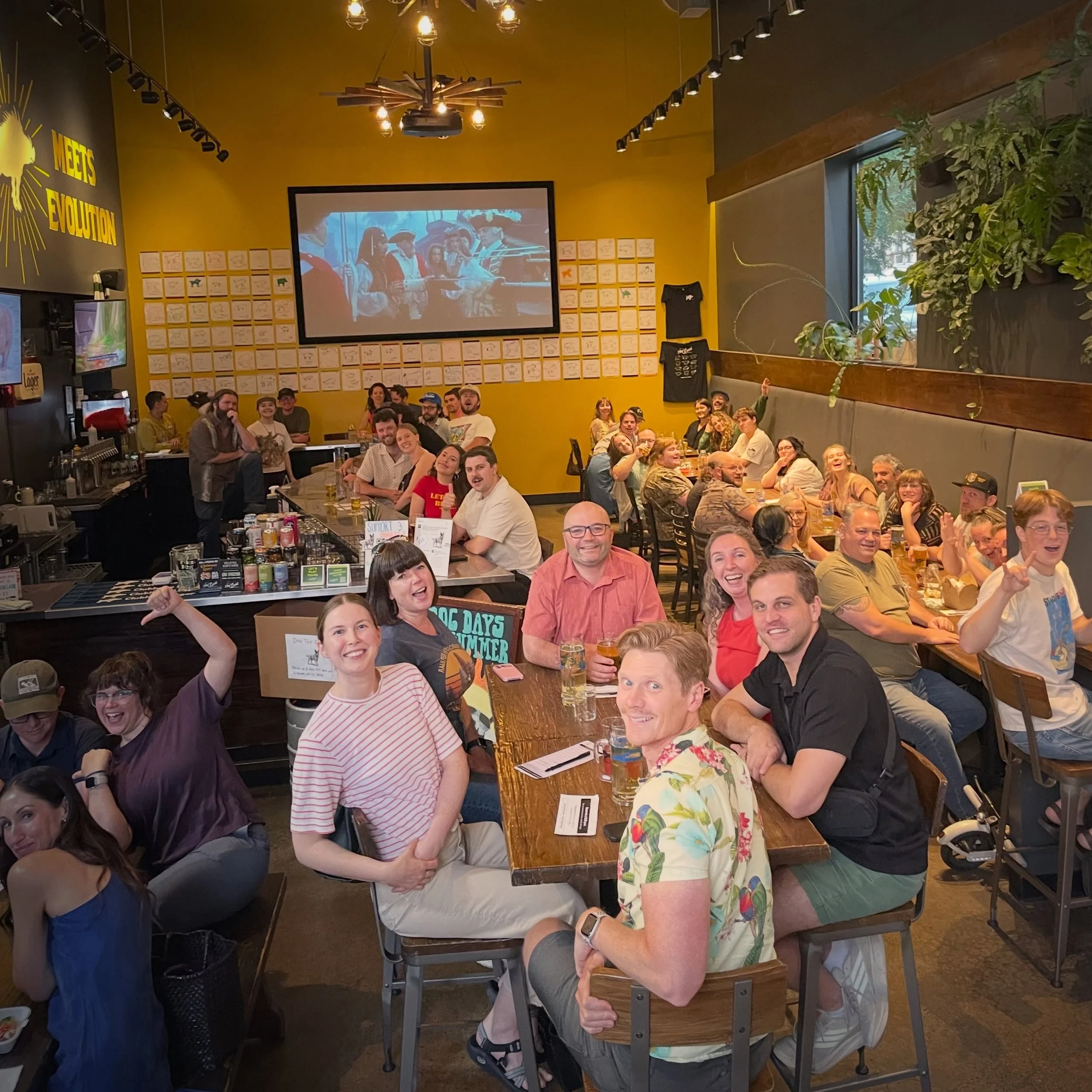 @untappedtrivia at Von Ebert Brewing on Mississippi Street is free to play every Wednesday from 7-9 p.m. 

@vebrewing flagship taproom on Portland&rsquo;s lively Mississippi Ave is located at 825 N Cook St, Portland, OR 97227.

🏆 Untapped Trivia vot