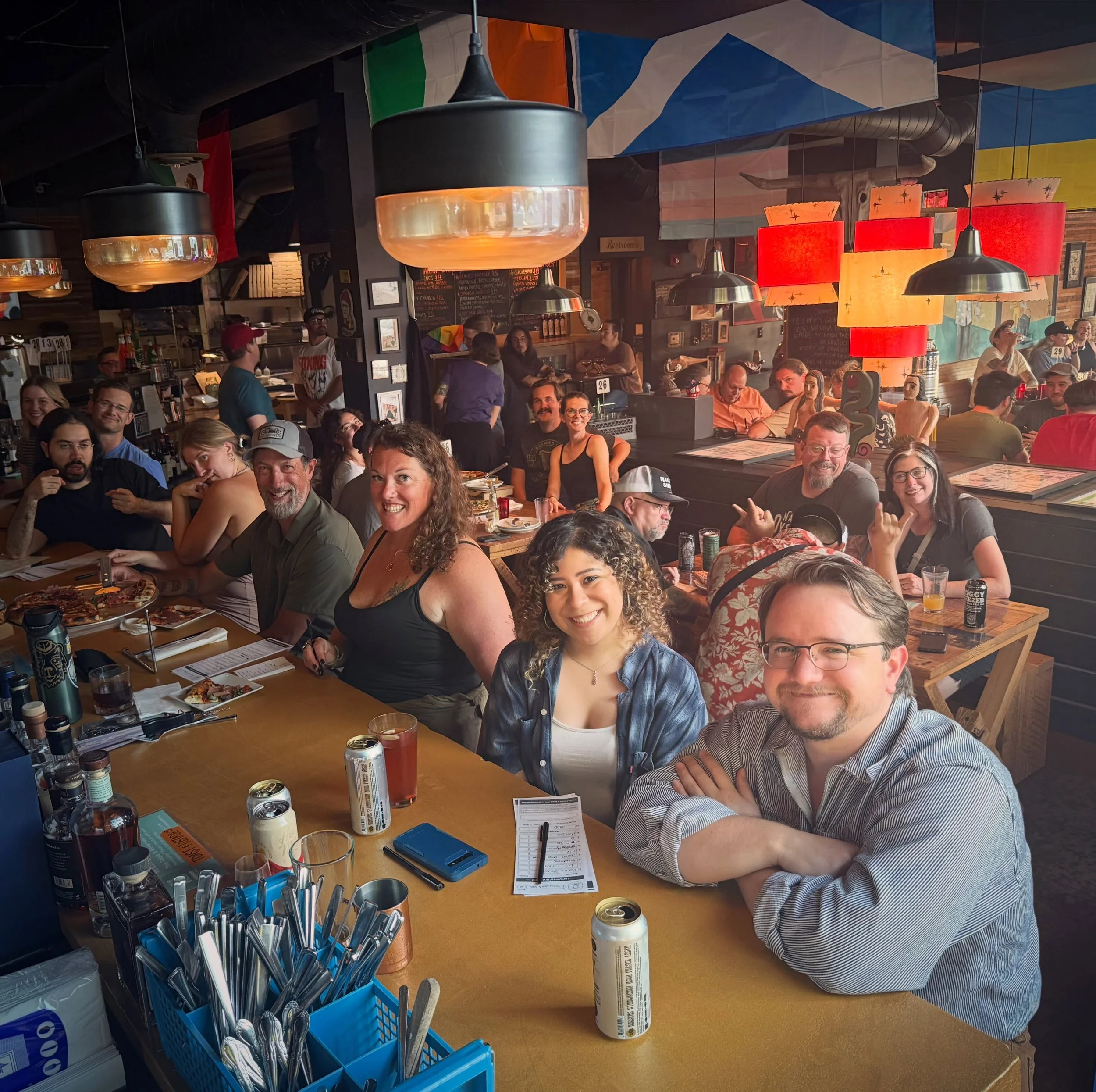 @untappedtrivia at Pinky&rsquo;s Pizza is free to play every Thursday from 6-8 p.m.

@pinkys.pizza woman-owned whiskey bar with damn fine pizza is located at 3990 N Interstate Ave, Portland, OR 97227.

🏆 Untapped Trivia voted &ldquo;best trivia nigh