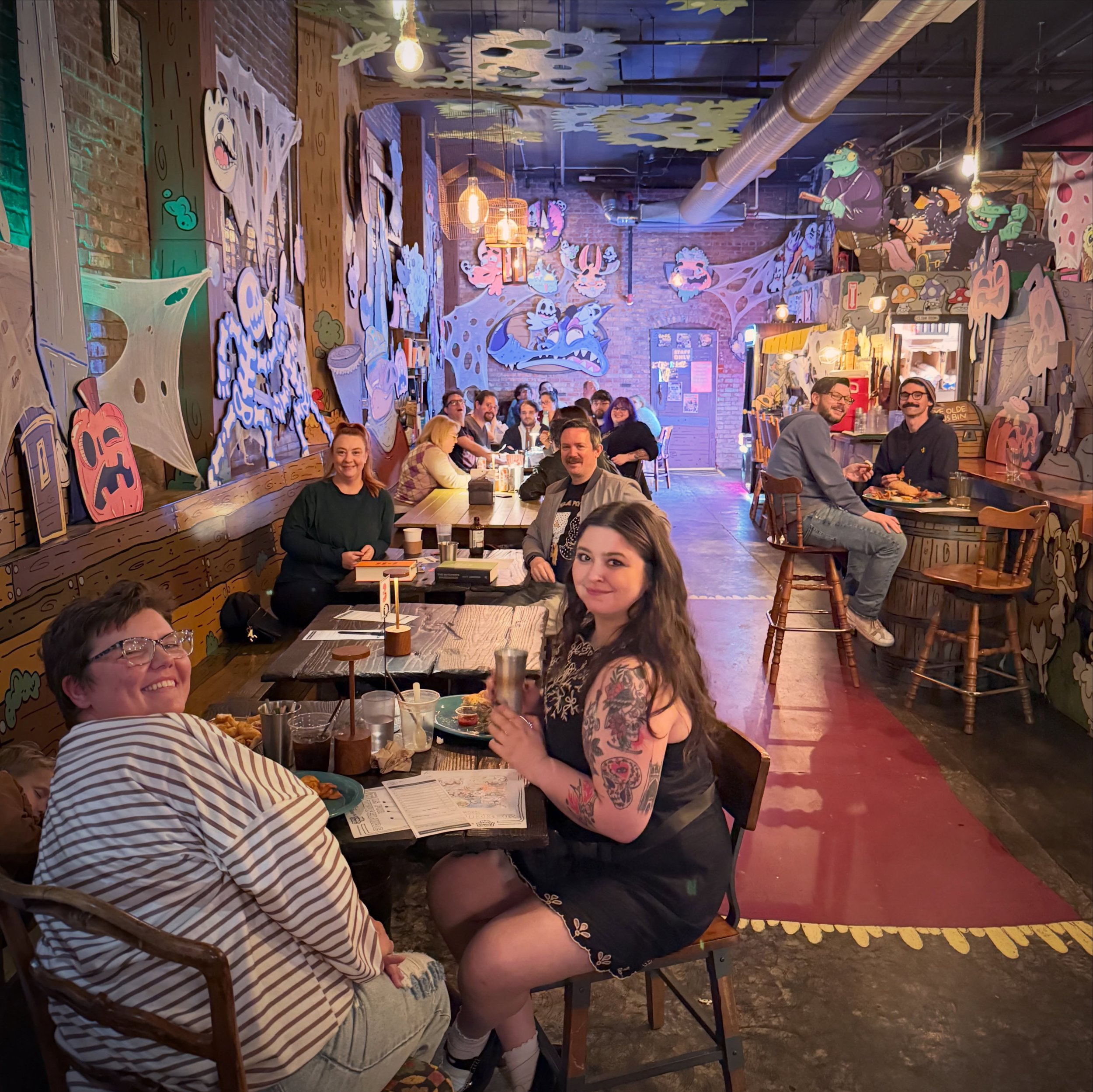Looking for the best free bar trivia in Portland, Oregon? Look no further than @untappedtrivia at Wonderwood Springs in North Portland.

Wonderwood Springs is a fantasy-themed, immersive, cartoon tavern and cafe designed by local artist @mikebennetta