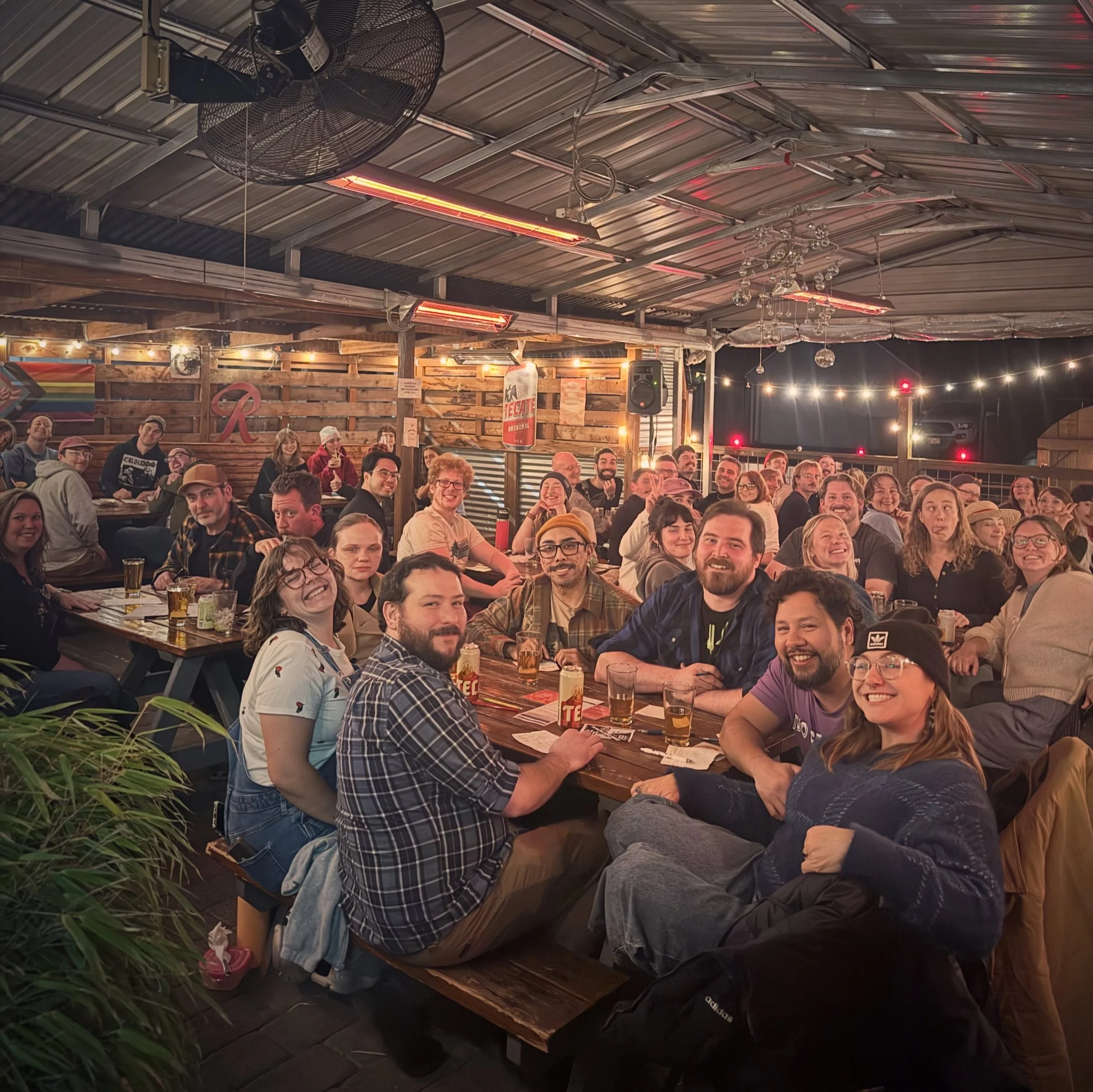 Looking for free Tuesday night bar trivia in Portland? Join us for trivia at Advice Booth in North Portland.

Cozy, inclusive bar serving up booze and encouragement. 70s booths, year-round patio, photo booth, pinball, nacho cheese, wieners (beef/vega