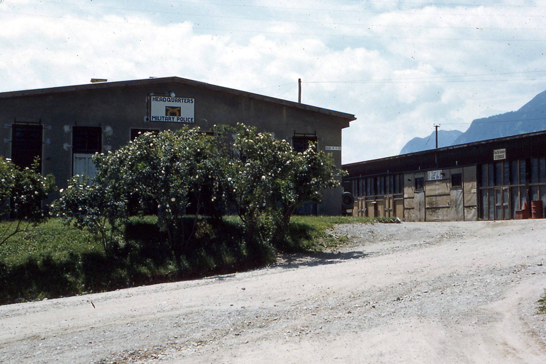 Camp Rum, 1954. Photo by a “spy” who turned out to be the provost marshal’s wife (also my grandmother).