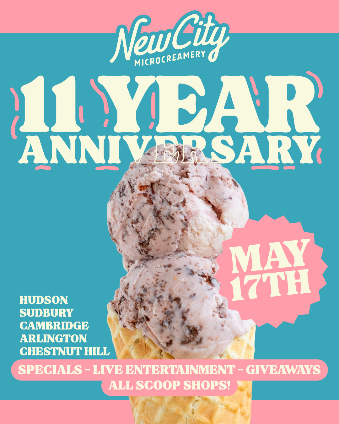 11 Years of New City Microcreamery: Join Us for Our Anniversary Celebration