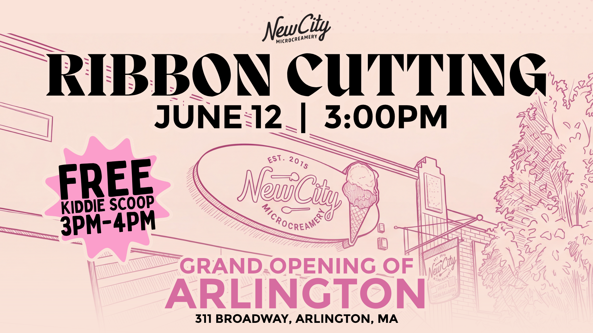 New City Microcreamery Celebrates Grand Opening and Ribbon Cutting in Arlington, MA