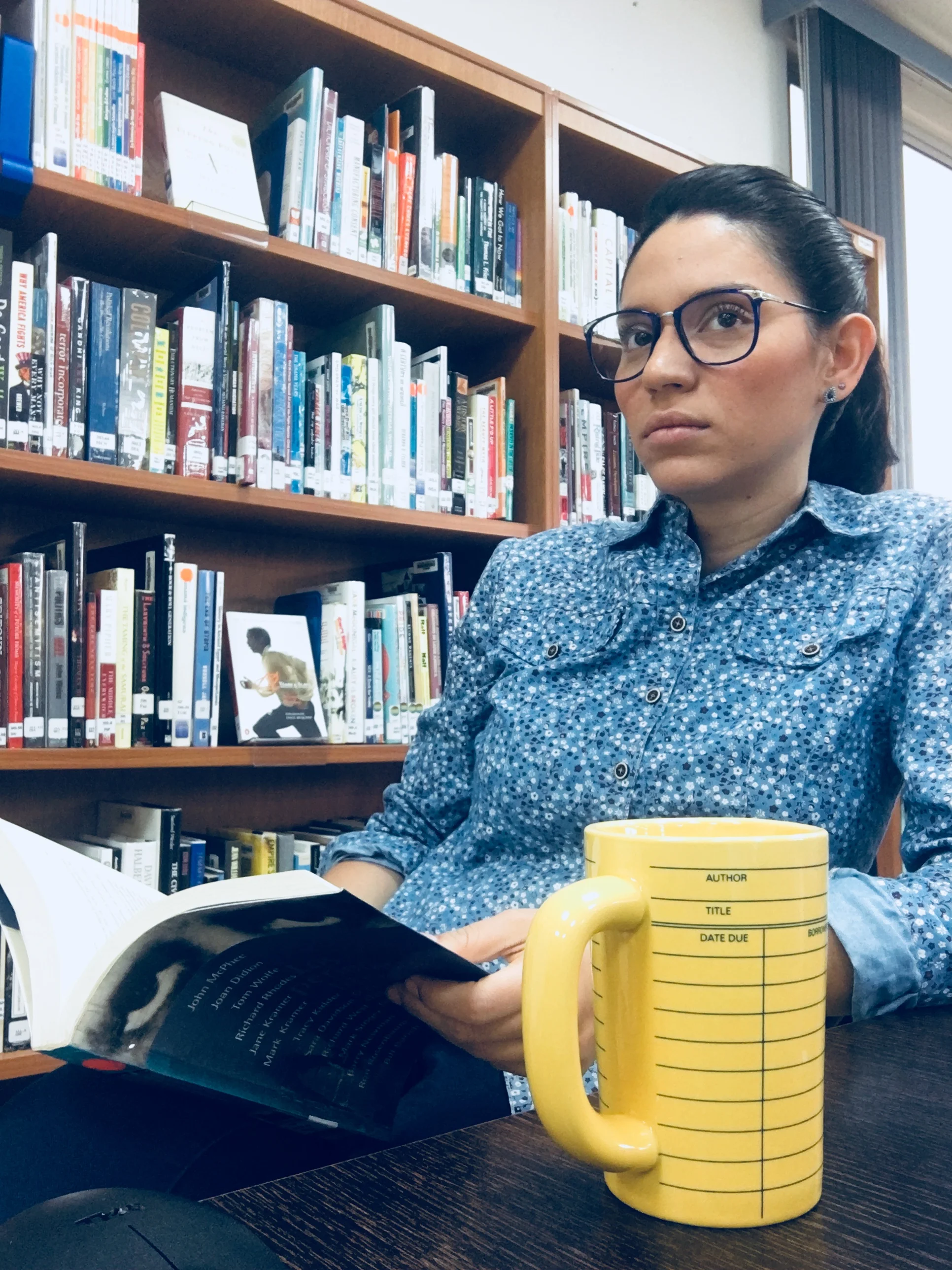 Soy bibliotecaria