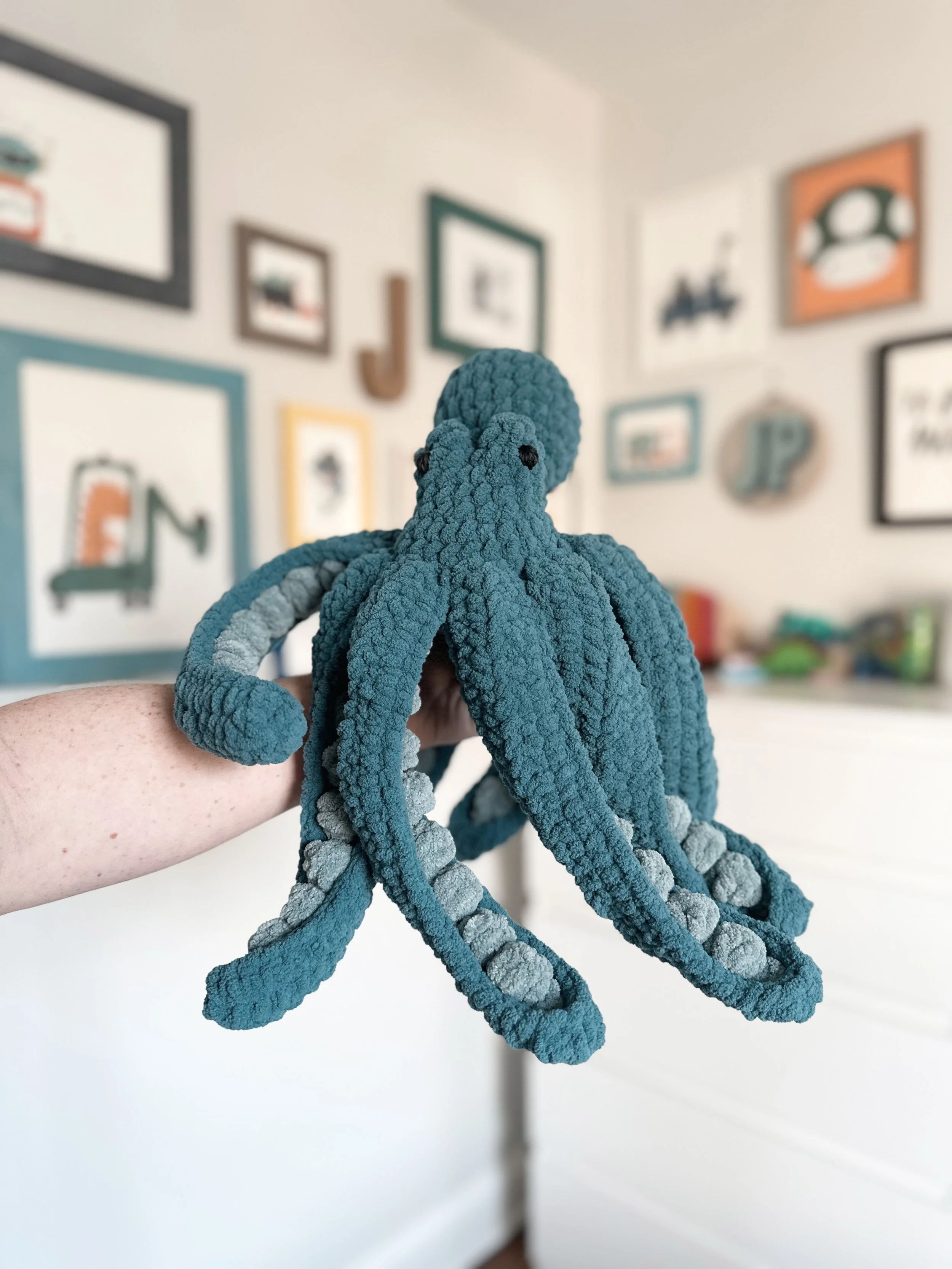Inky Octopus Plushie