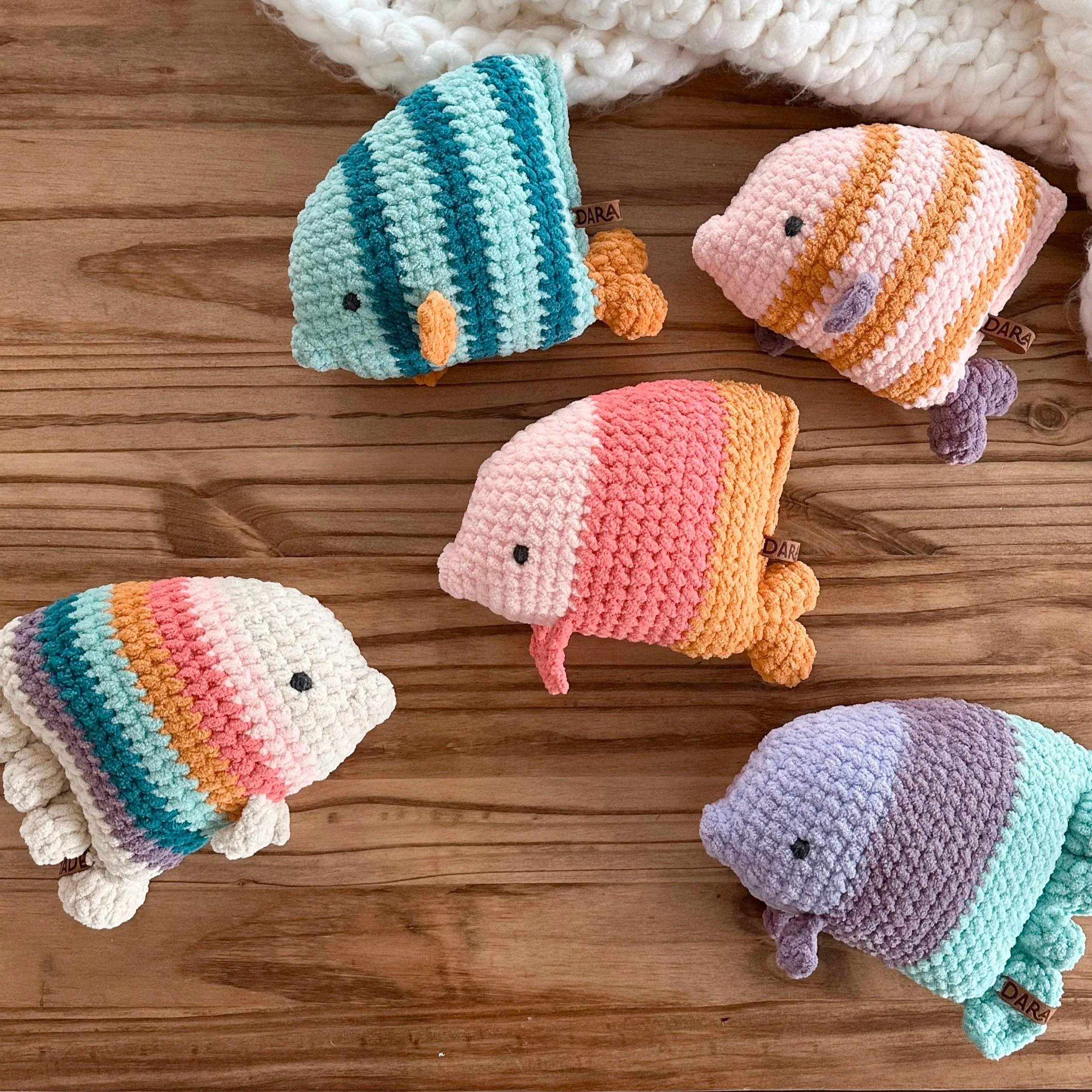 Fishie Fish Pillow