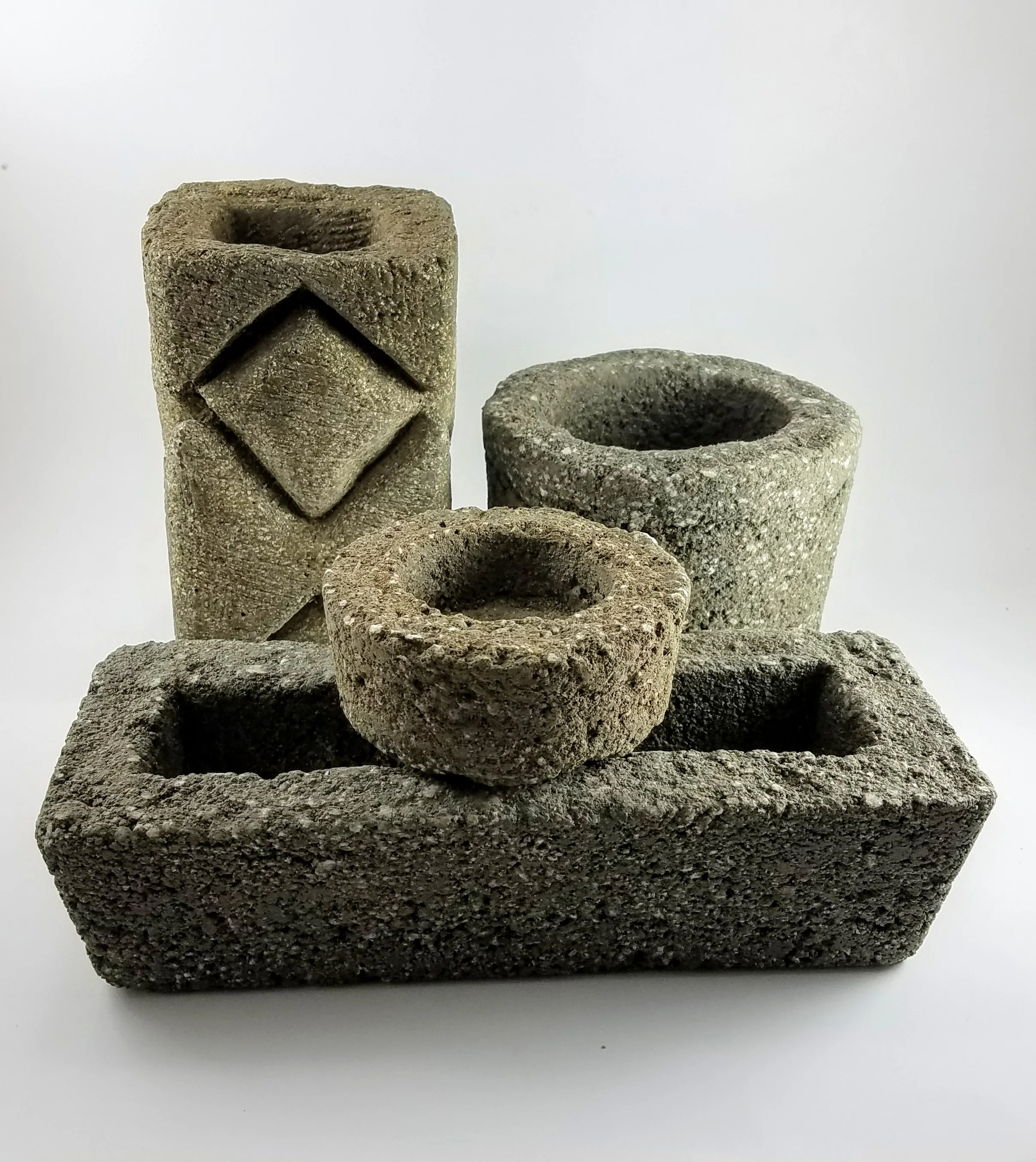 Learn the age old craft of casting hypertufa pottery and garden art. Participants will receive hands-on instruction in casting & curing their own hypertufa pottery & sculpture. Use your new skill to create beautiful pots and garden art with materials easily found at the local hardware store. These pots will last decades if properly cared for and make perfect homes for numerous plant species. · $20 per participant for small container workshop · $40 per participant for large trough planter workshop · Six person minimum · All molds & other materials included