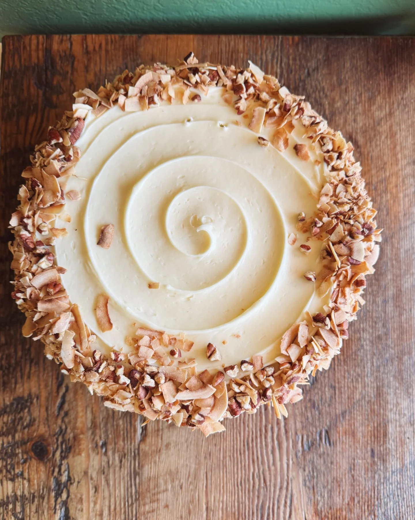Nothing says spring quite like a thick slice of carrot cake 🥕