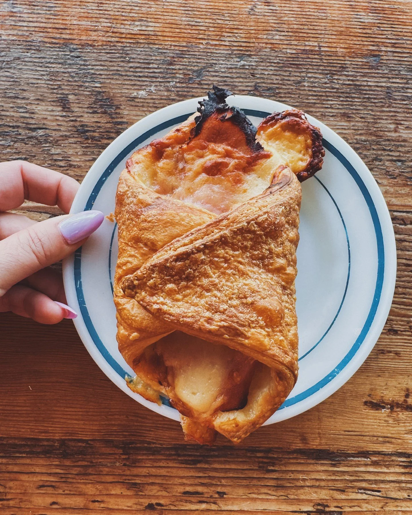 Name a better savory treat than this flaky pastry pocket filled with ham &amp; provolone. We'll wait.