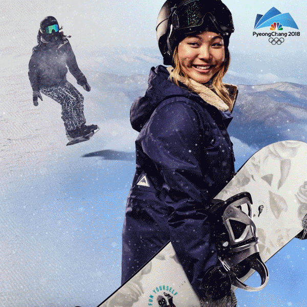 2018 - Cloe Kim Wins Animation