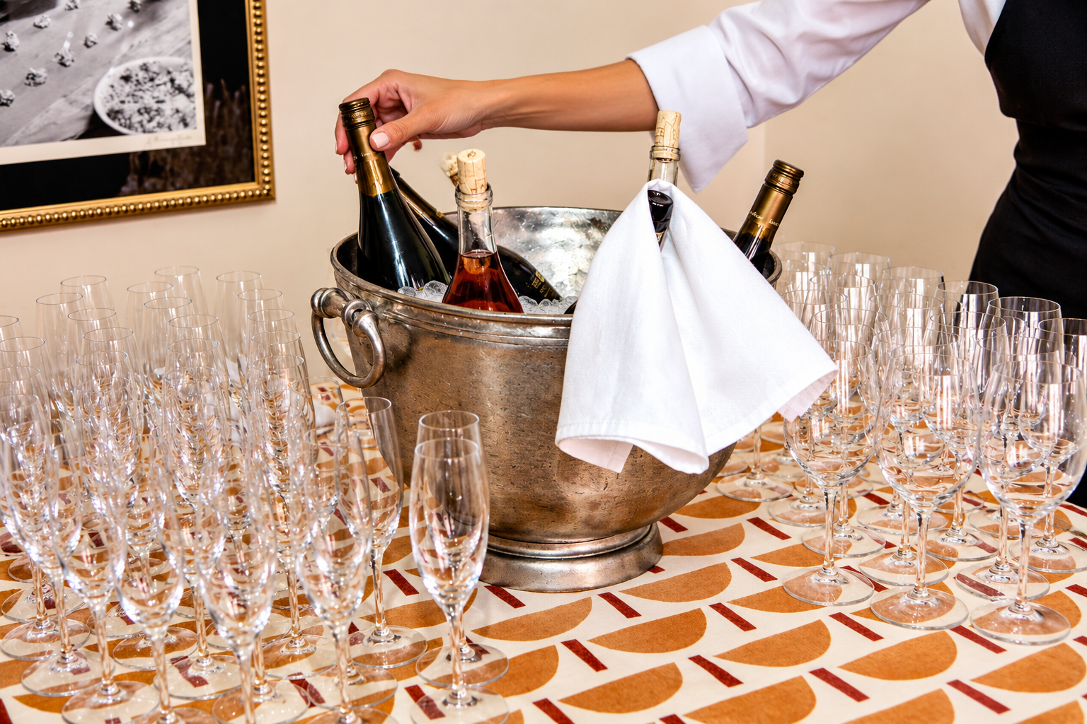 Elegant Champagne Service Station.png