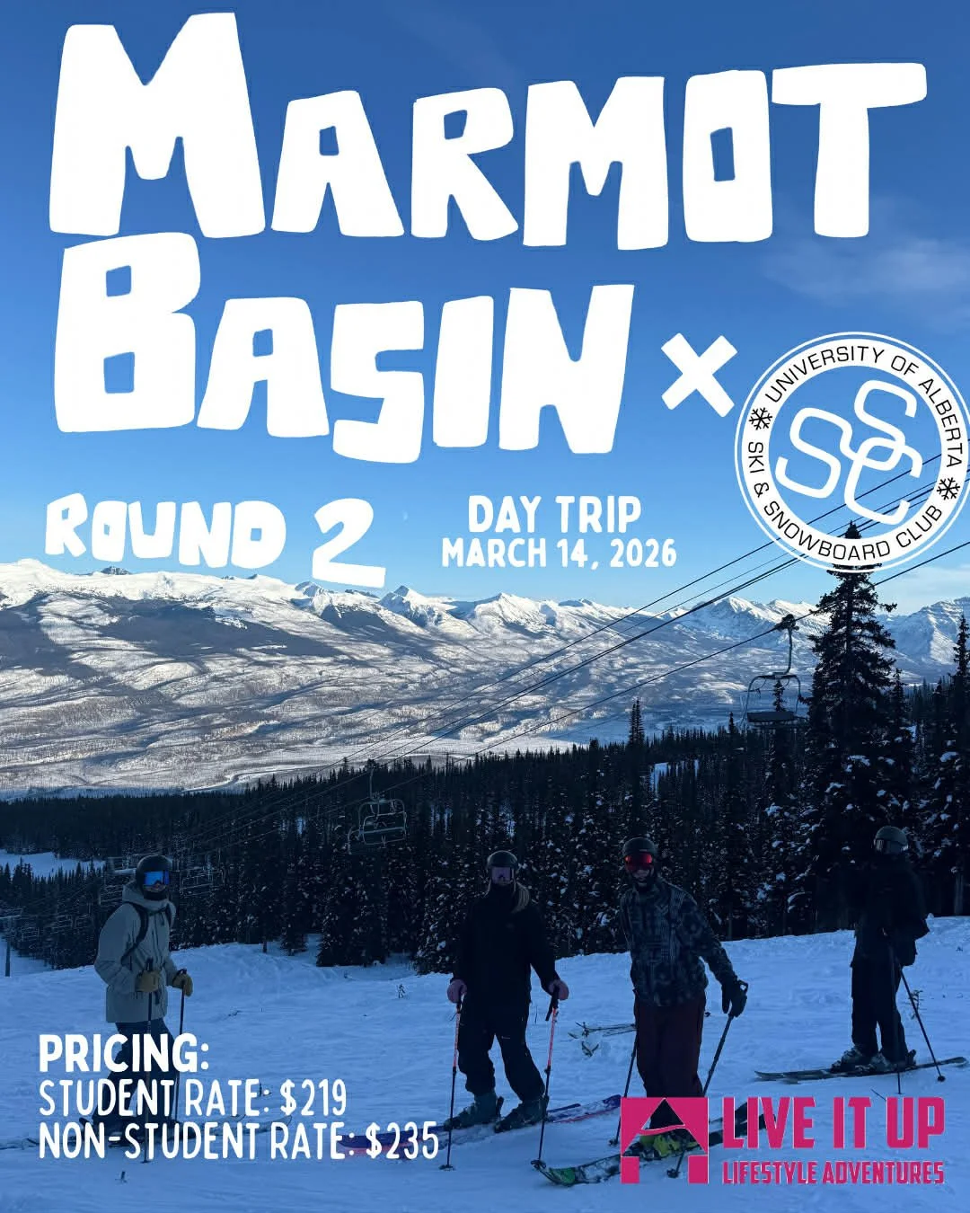 Marmot Basin Day Trip