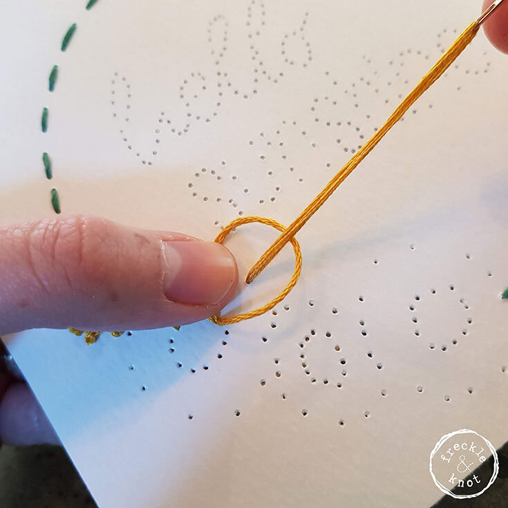 Basics of Embroidery on Paper