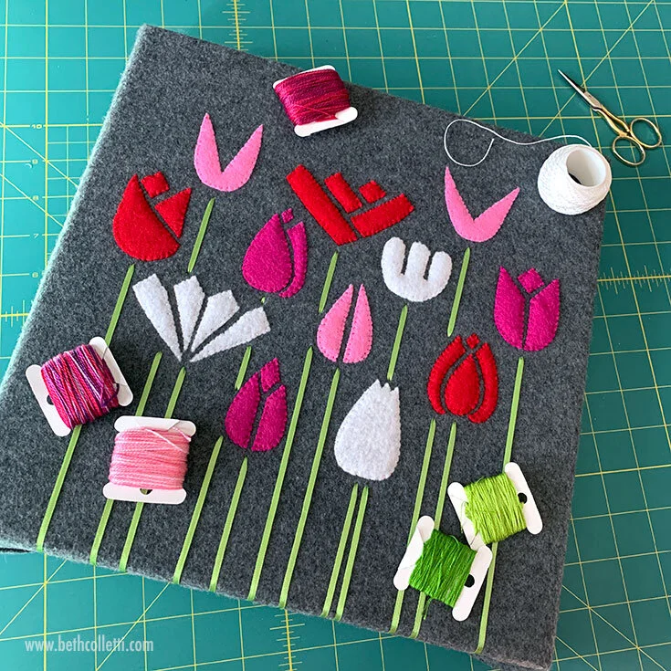 A Complete Guide to Getting Started with Felt Appliqué — Beth Colletti Art  & Design