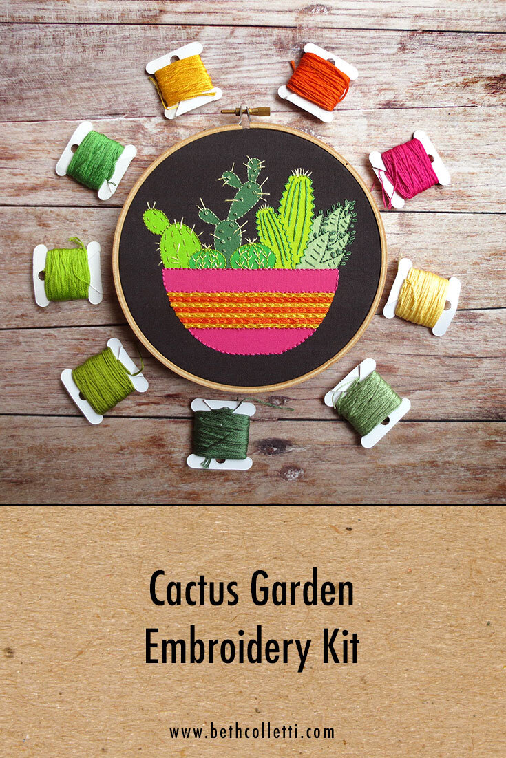 11 Embroidery Patterns & Kits for Garden Lovers