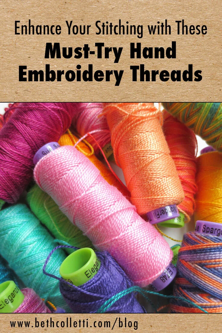 Embroidery tips  tricks  blog  beth colletti art  design