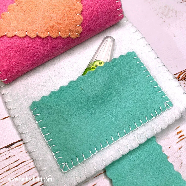 Organize Your Embroidery Notions with a Hand-Stitched Felt Needle Book —  Beth Colletti Art & Design