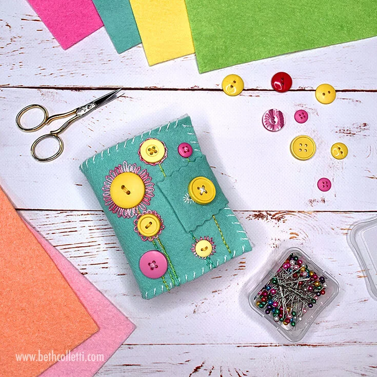 Kid Craft: Hand Sewn Felt Pouches - Scattered Thoughts of a Crafty