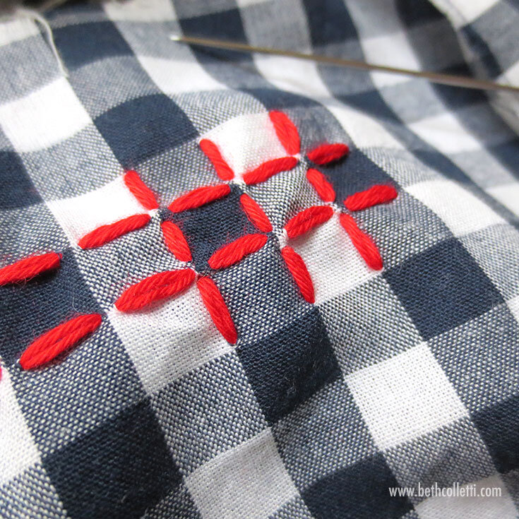 Getting Started with Sashiko: Tips, Tools and Tackling My First Project —  Beth Colletti Art & Design
