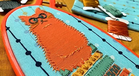 4 Ways to Add Appliquéd Details to Your Hand Embroidery