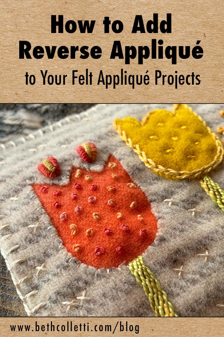 How to Applique with Wool Blend Felt