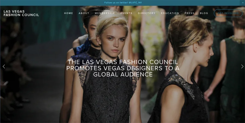 LAS VEGAS FASHION COUNCIL - WEBSITE