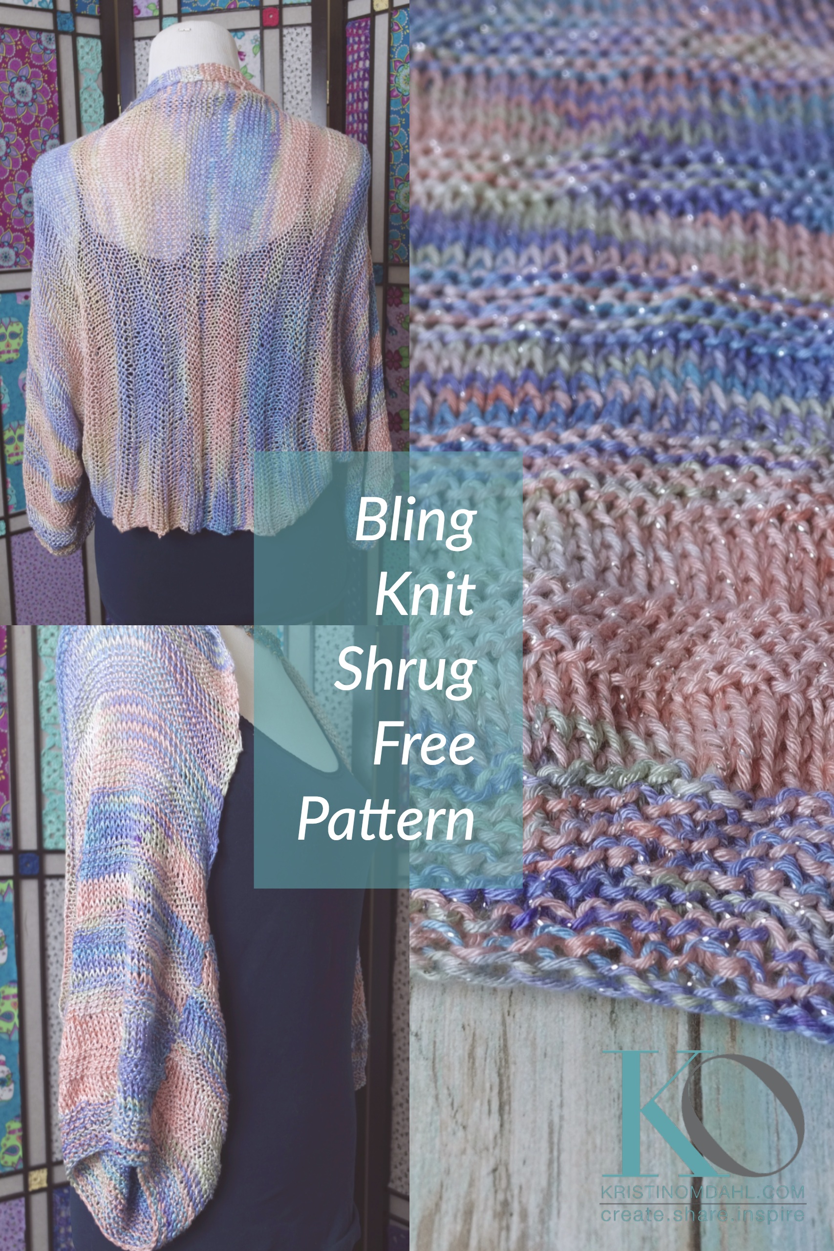 How To Make Easy Gorgeous Knit Shrug Free Knitting Pattern