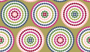 mosaic circles on chartreuse.png