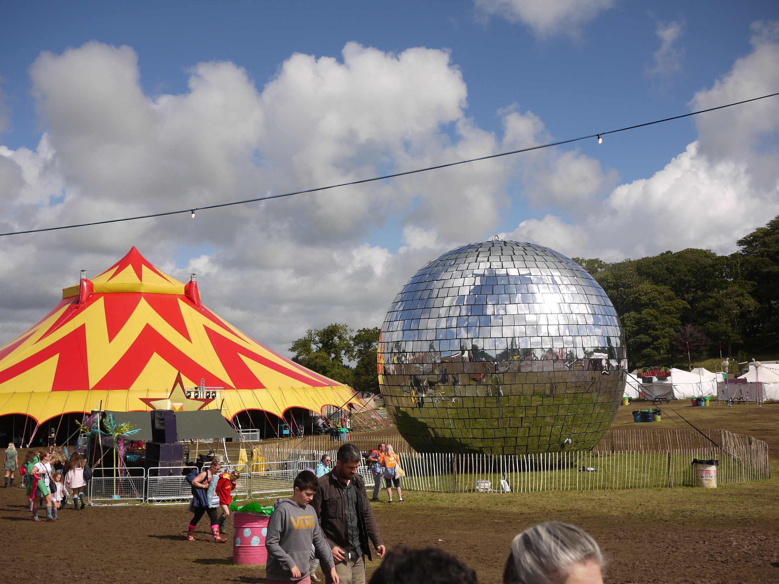 Worlds biggest disco ball!