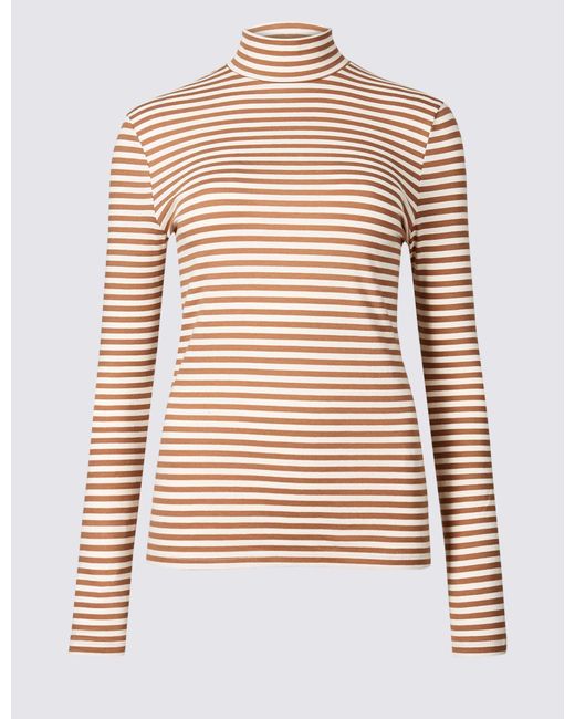 marks-spencer-Light-Tan-Mix-Cotton-Rich-Striped-Long-Sleeve-T-shirt.jpeg