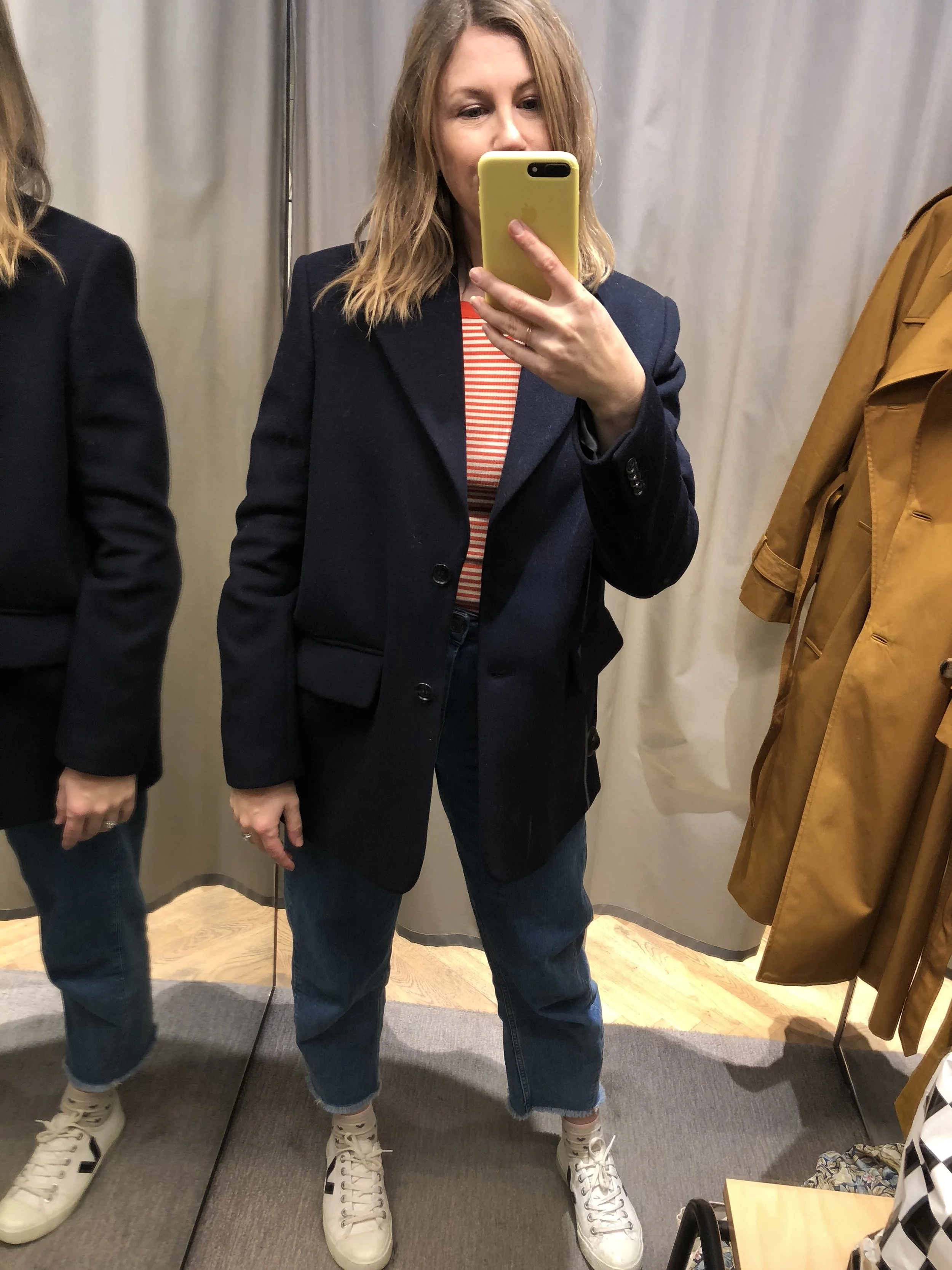 wool oversized blazer