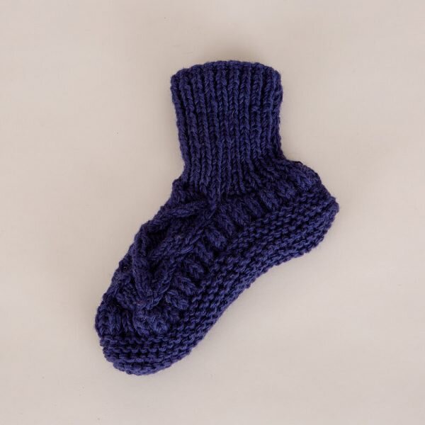 Handknitted Slipper Socks, Woven Store £29