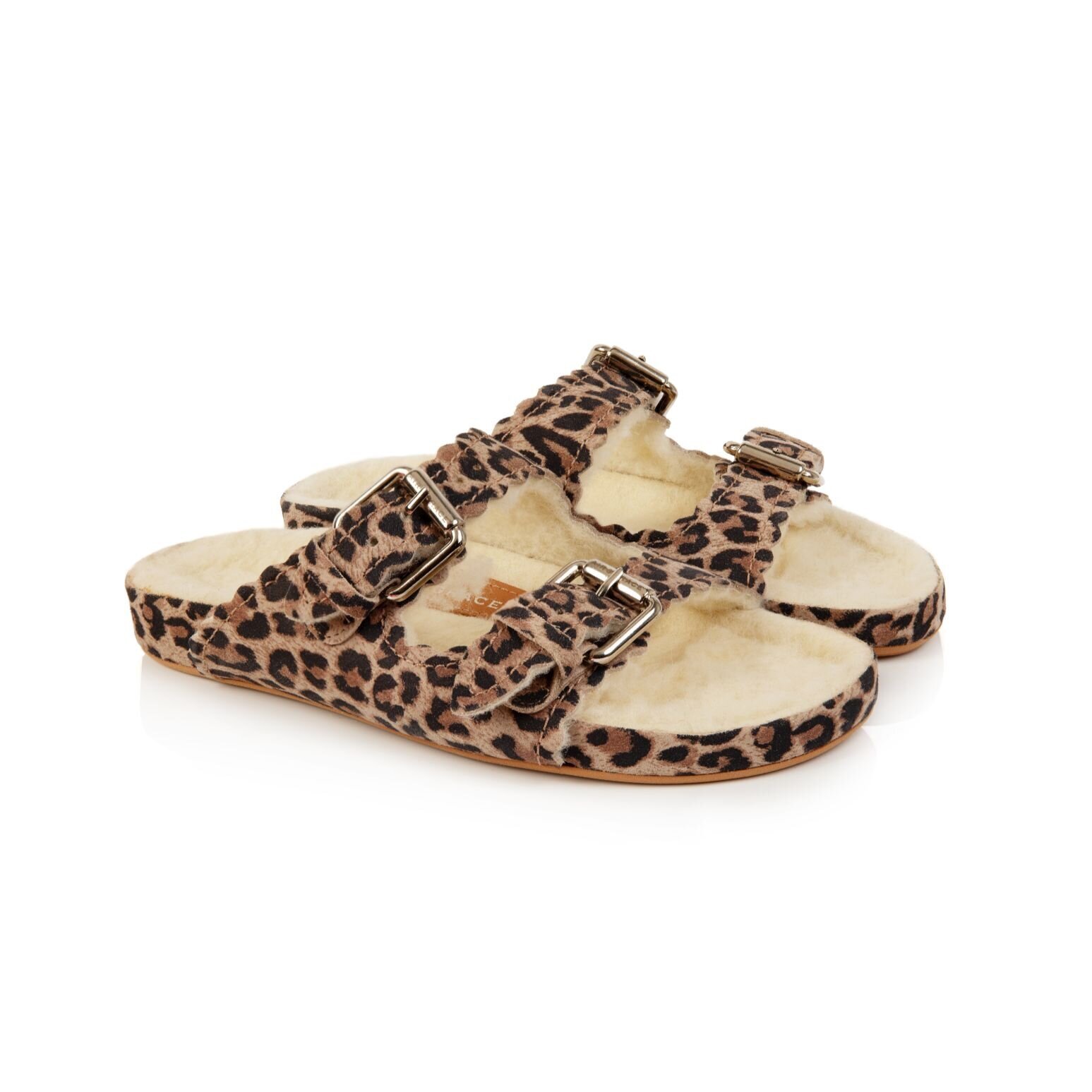 Leopard Slippers, £99 Air &amp; Grace