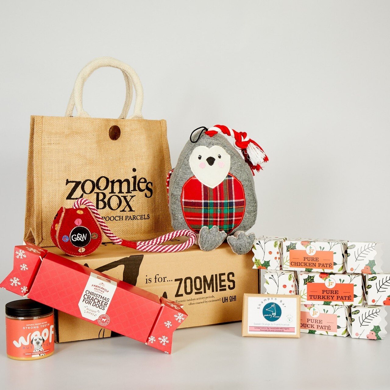 Gift Box for Dogs, £45 Zoomies