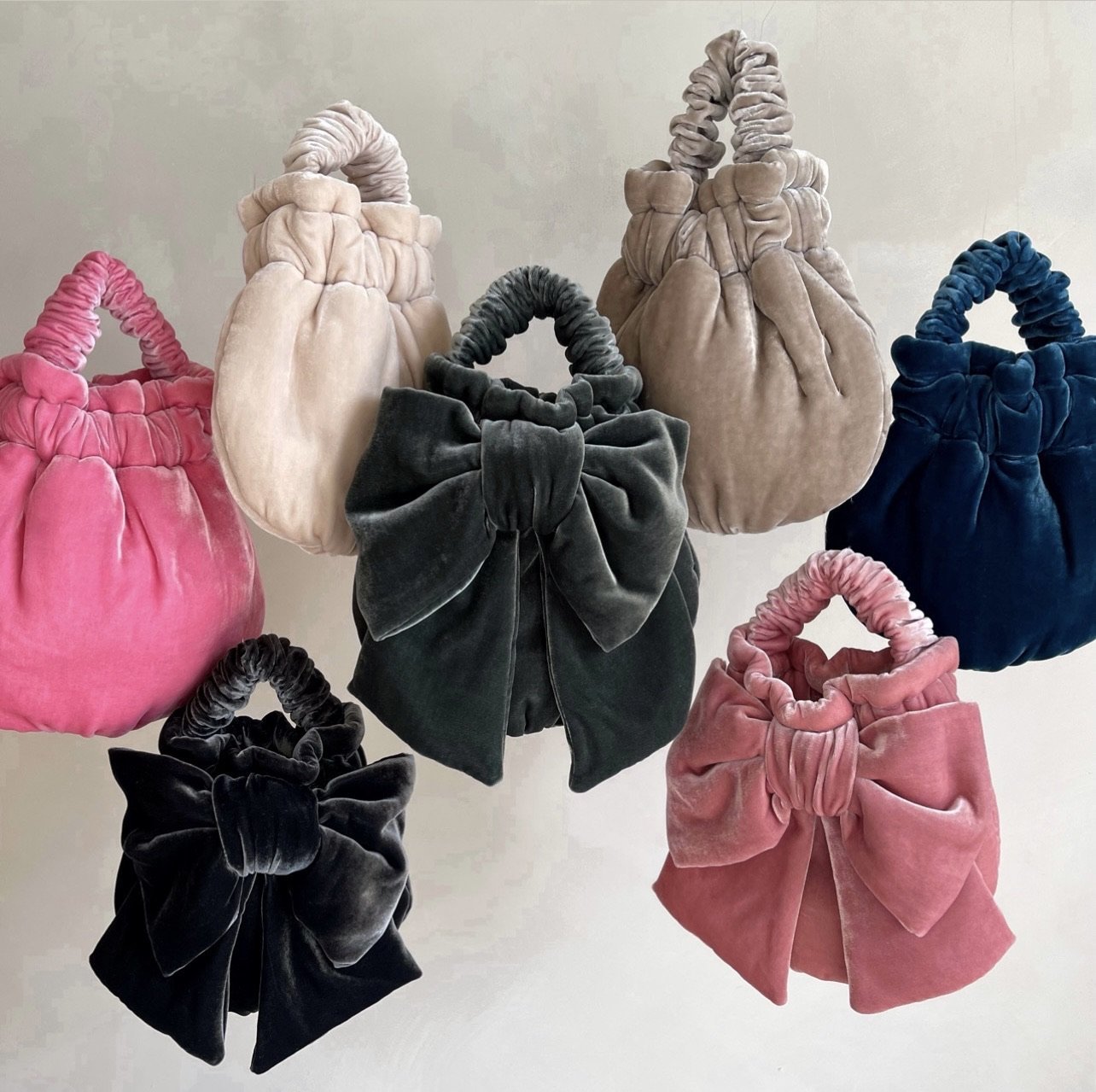 Silk Velvet Bag, Maison M £115