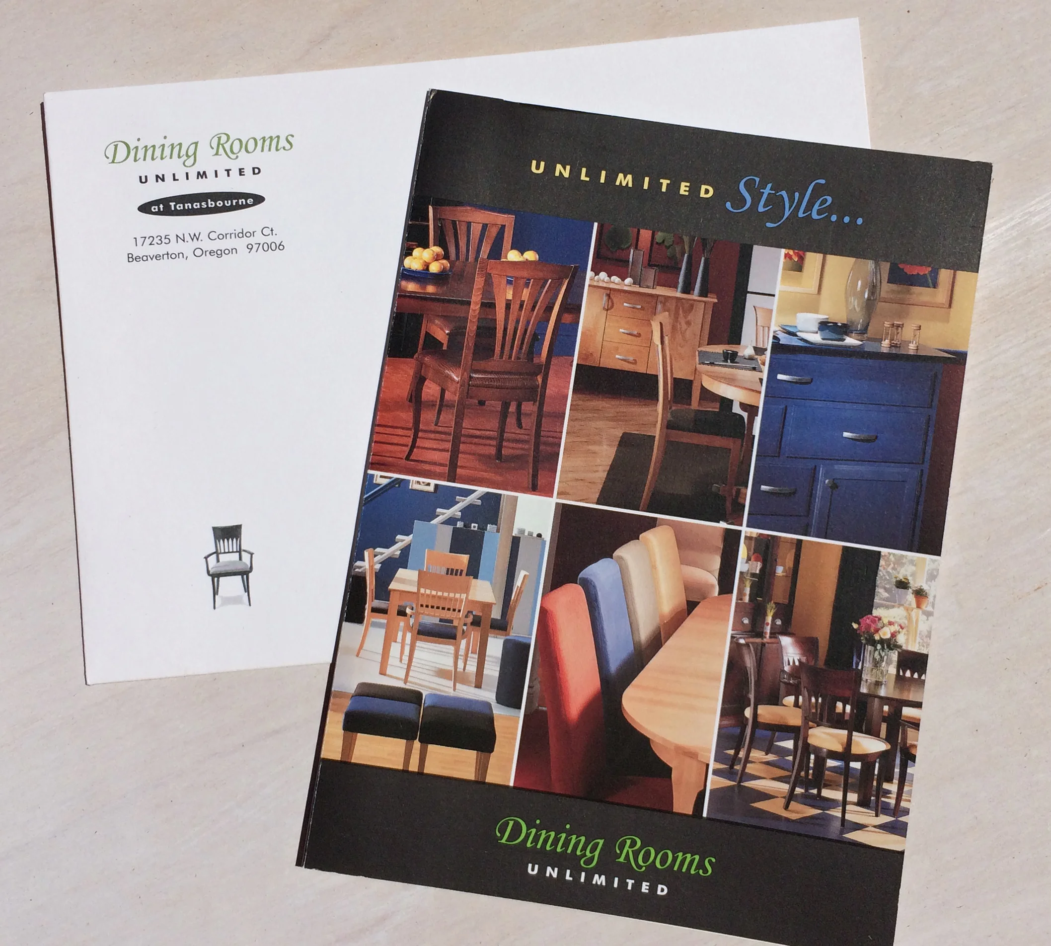  Dining Rooms Unlimited, Direct Mail &amp; Envelope 