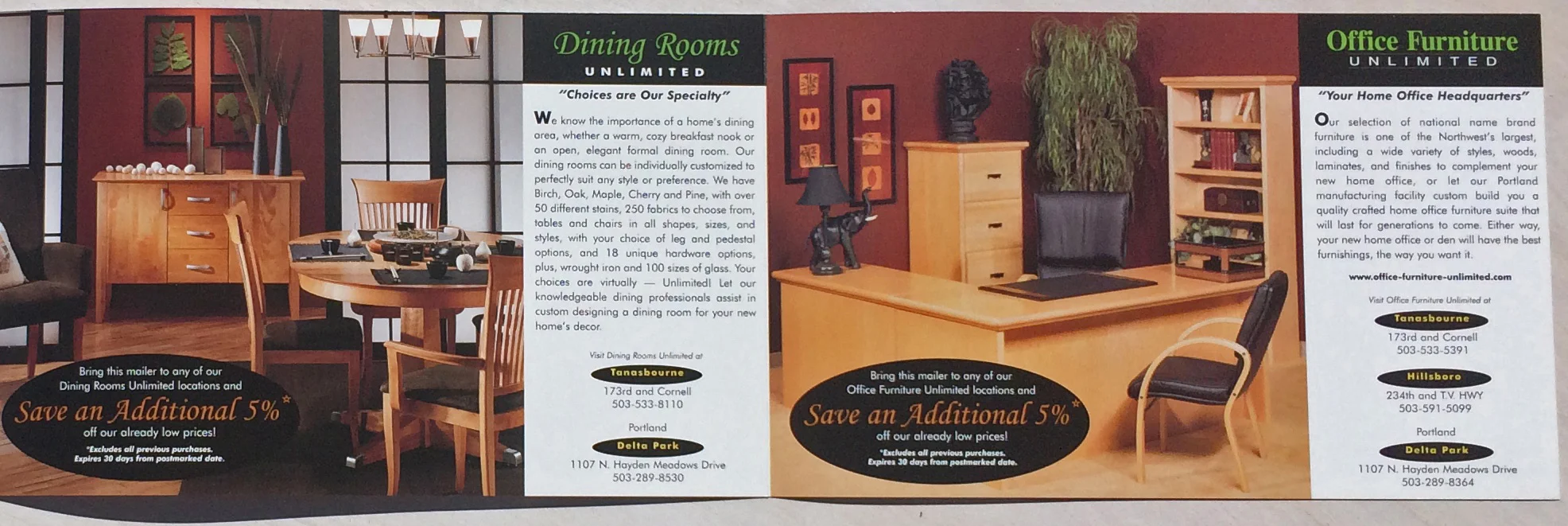  Direct Mail  (inside spread continued)  