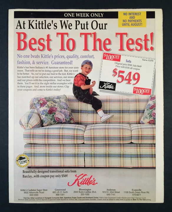  Cover Of 8 Page Tabloid  (plus, directed photo shoot)  