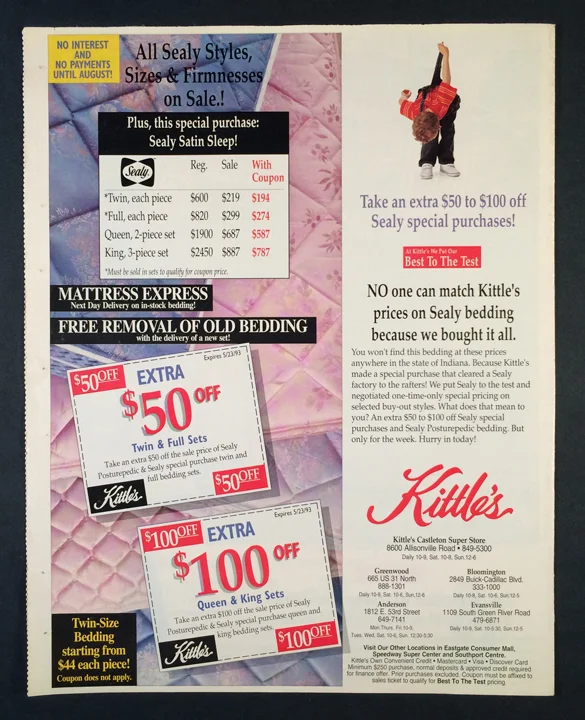  Back Cover Of 8 Page Tabloid  (plus, directed photo shoot)  