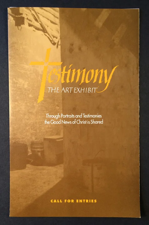  Call For Entries  (cover) (calligraphy by Erika Woods, photo by Ginny Taylor Rosner)  