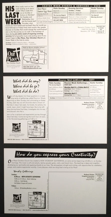  Direct Mail, Postcards &amp; Map  (back)  