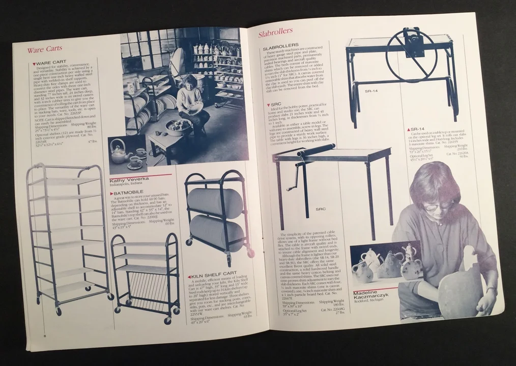  Catalog  (spread from 12 page catalog)   